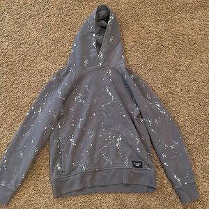 Gray under Abercrombie with whites dots